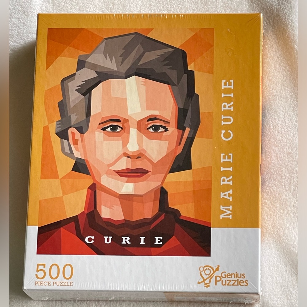 Marie Curie Jigsaw Puzzle 500 Pieces -Kid & Adult Home School, Science Gift NEW